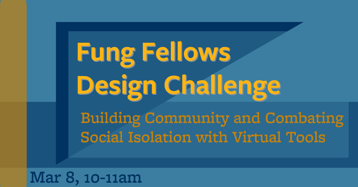 Fung Fellows Design Challenge announcement