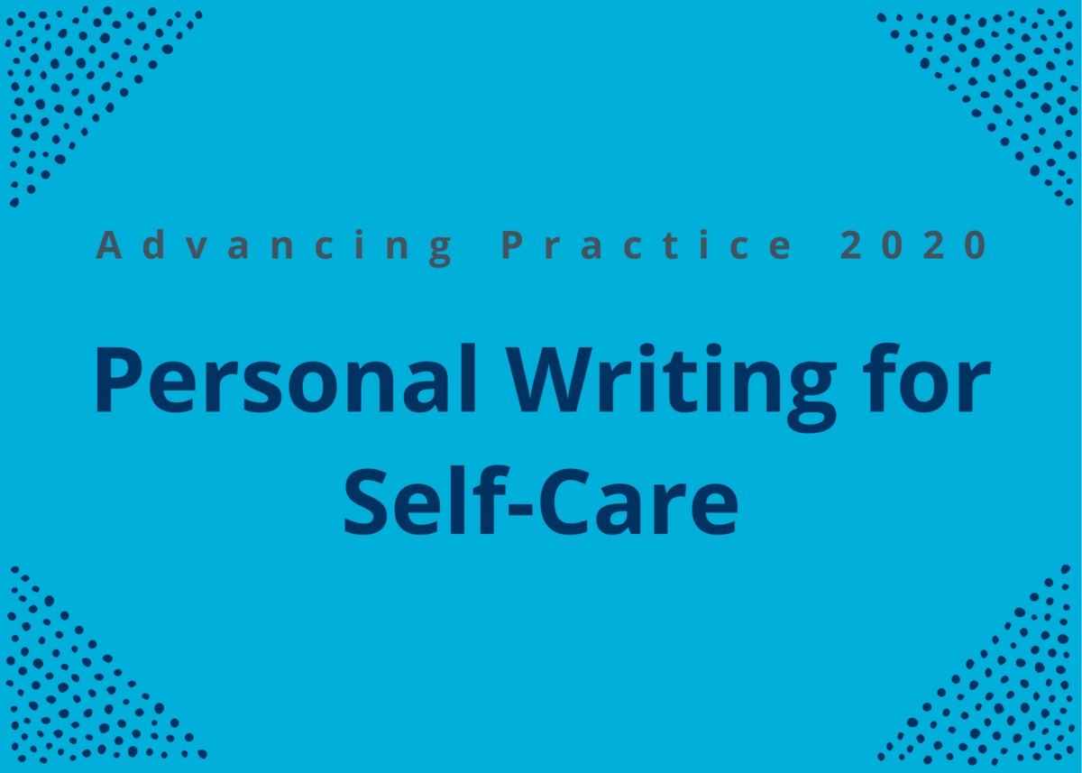 Personal Writing for Self-Care